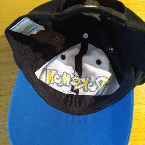 Vintage Nintendo Pokemon Catch 'Em All Strap Back Hat Youth - Picture 6 of 9